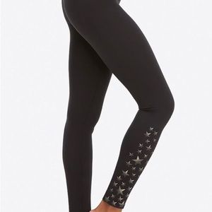 Spanx Booty Boost Active Leggings with Metallic Stars